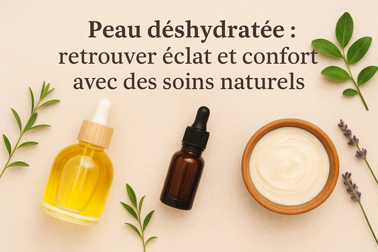 Peau déshydratée : retrouver éclat et confort avec des soins naturels 💧